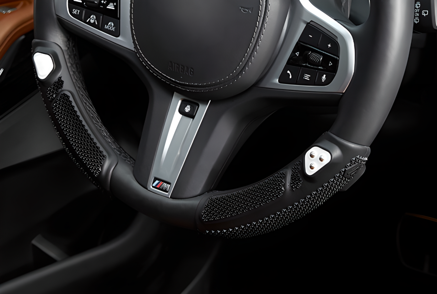 KIMYO WORKS Fidget Steer Grip | ADHD Driving Aid & Anxiety Stress Relief Tool