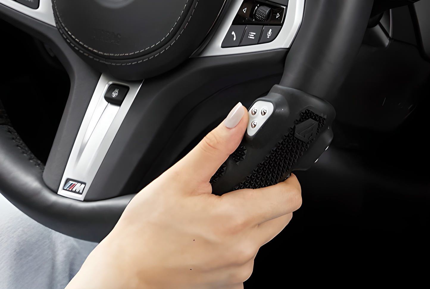 KIMYO WORKS Fidget Steer Grip | ADHD Driving Aid & Anxiety Stress Relief Tool