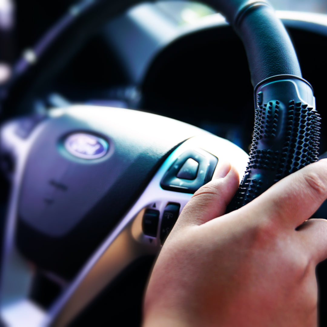 Monster Steer Grip Steering Wheel Installation One-handed contact