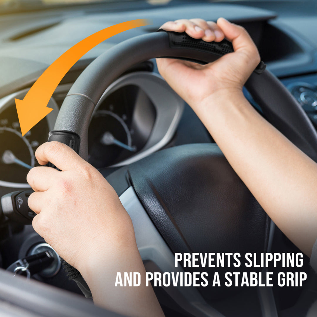Monster steer grip prevents slipping