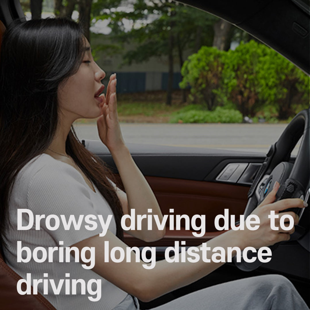 fidget steer grip woman drowsy